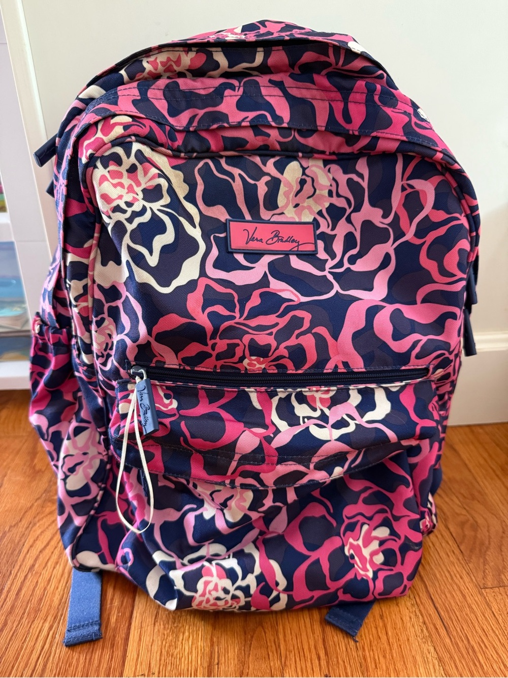 Vera Bradley Lighten Up Grand Large Backpack in Katalina Pink